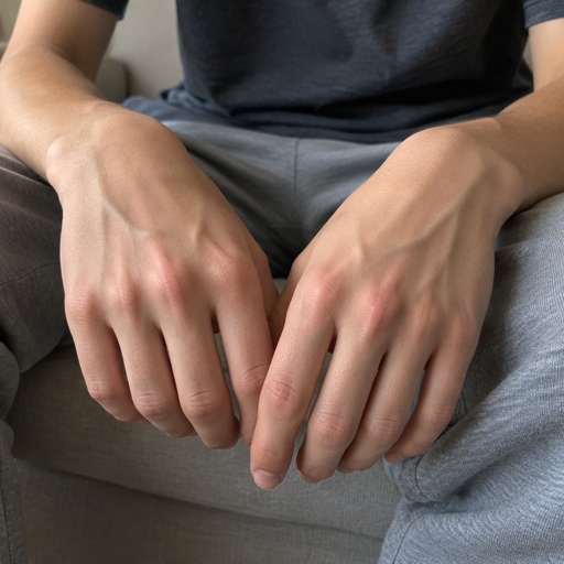 Metacarpal Knuckles Hands Teen Boy 