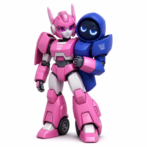 Pinki from Sprunki as Elita One merging with Jevin from Sprunki