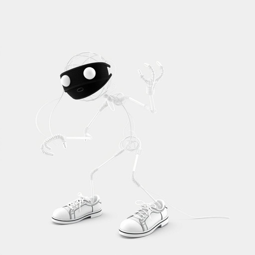 Create a funny looking clumsy sandwhich thief with funny shoes on. Make him have on the bandit black thing around his eyes 