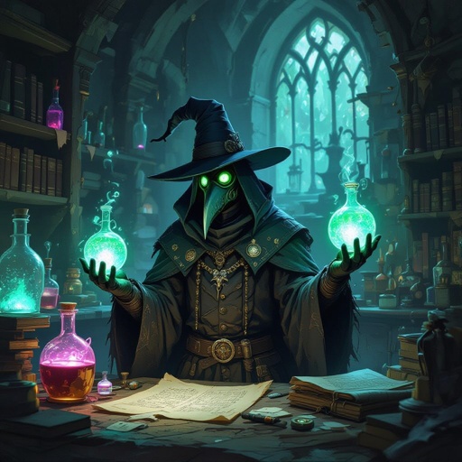 plague doctor artificer alchemist 