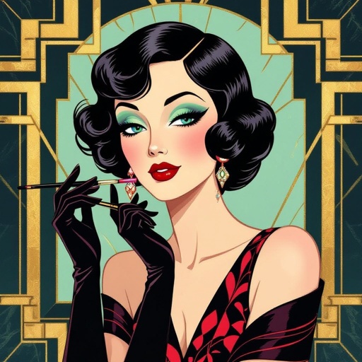 Create a character lady who has attitude but is funny looking and loves lipgloss 
