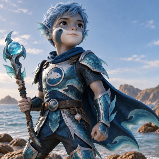 a character from the video game monster hunter