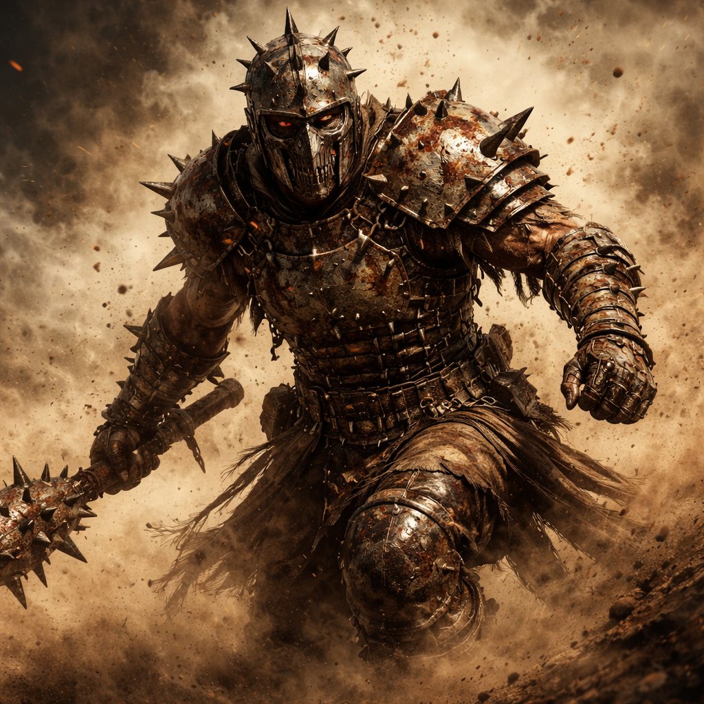 Apocalyptic gladiator