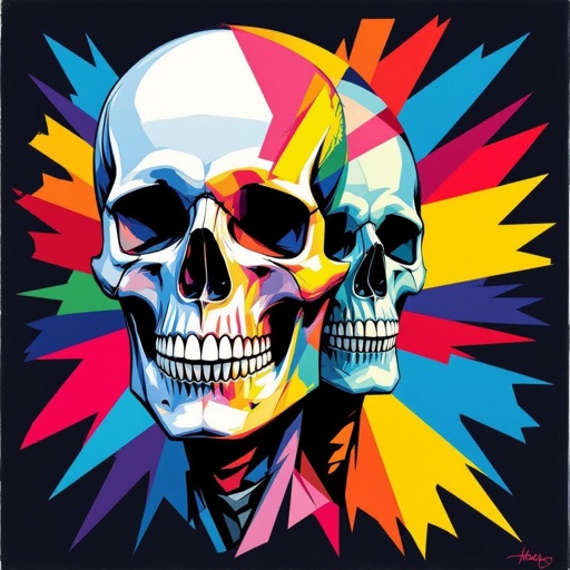 Skull head guy