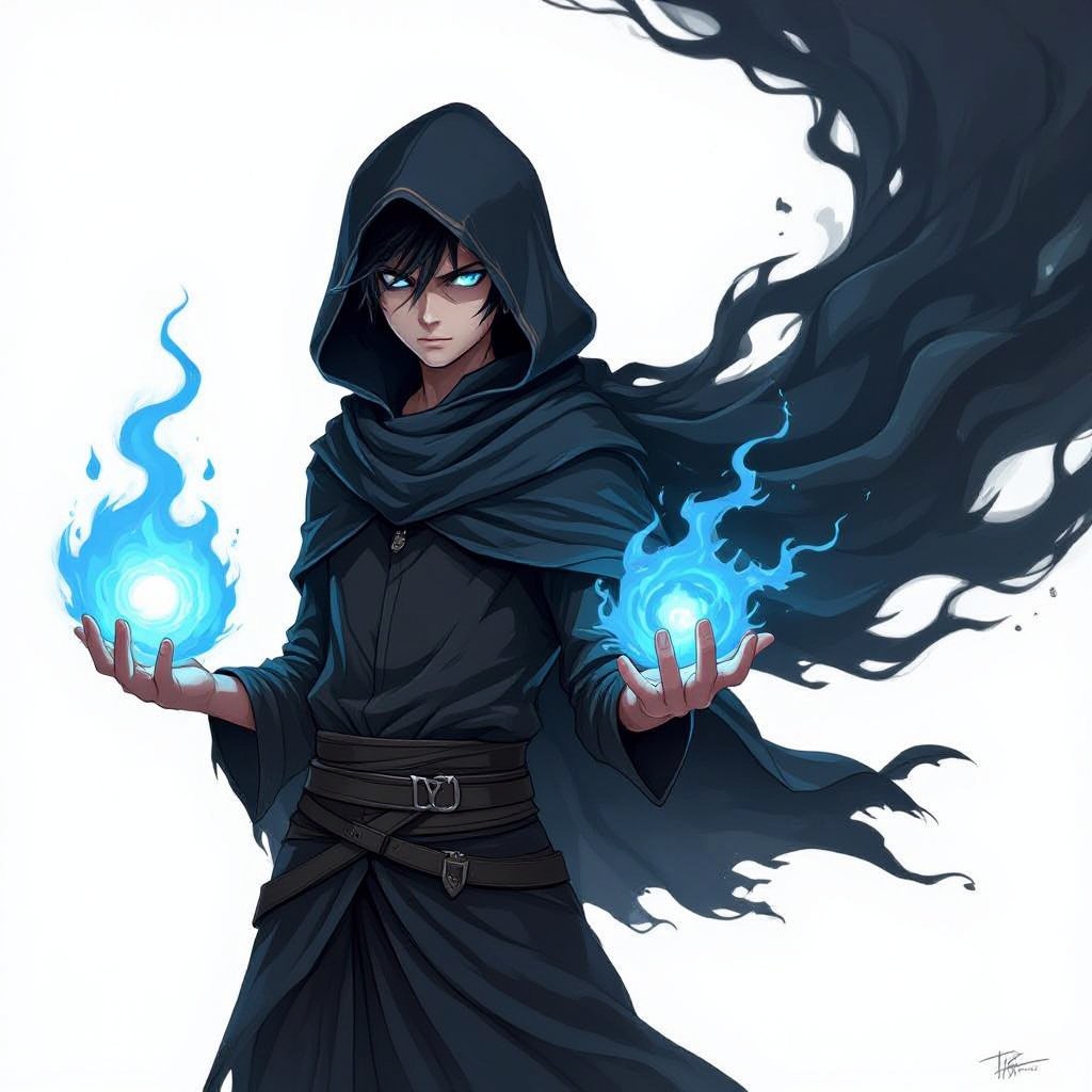 Telekinetic and dark manipulation powers boy teenager 17 years old dark and mysterious and quite with bad past 