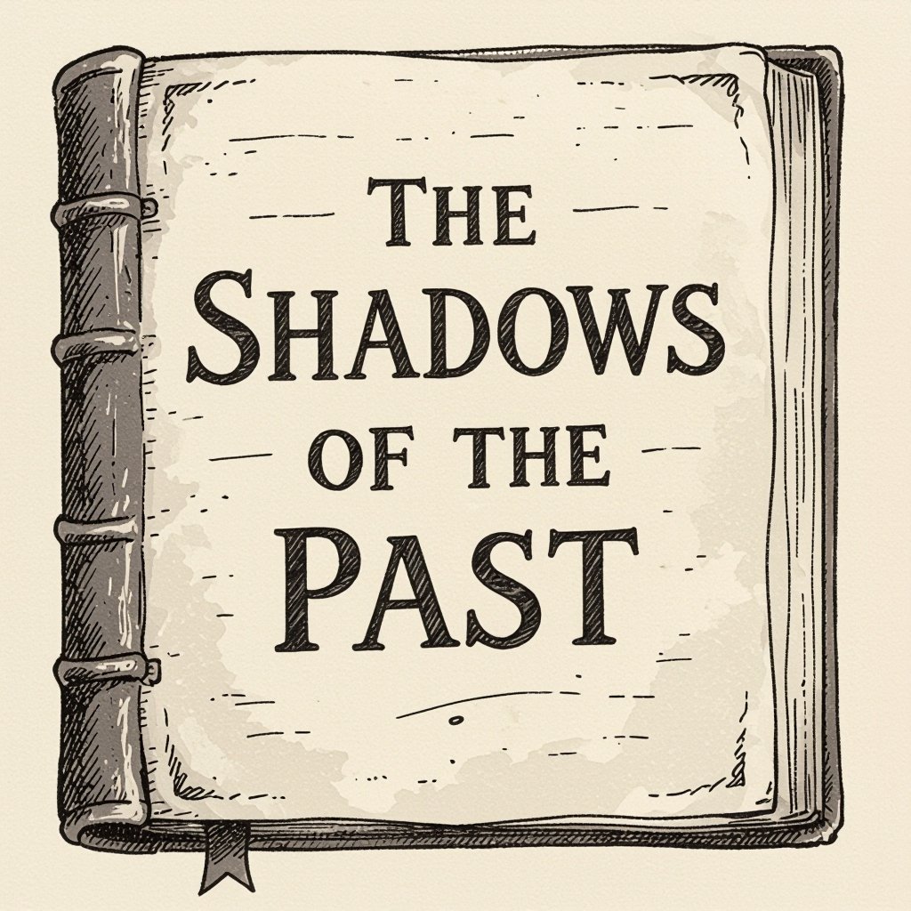 Book front cover title of the shadows of the past