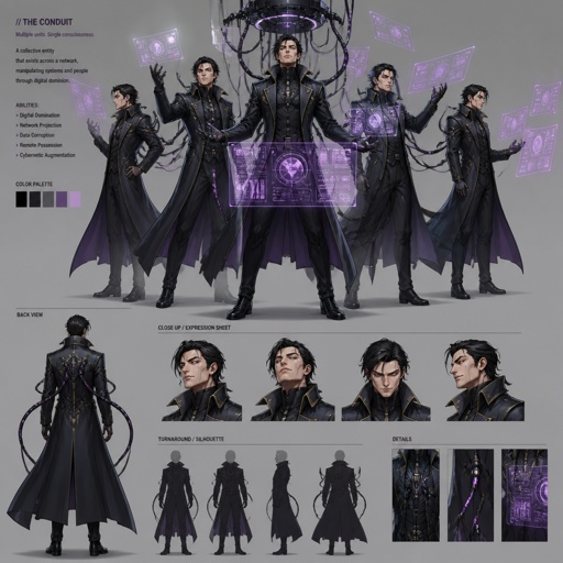 Male Villian technology control powers, multiple of the same character