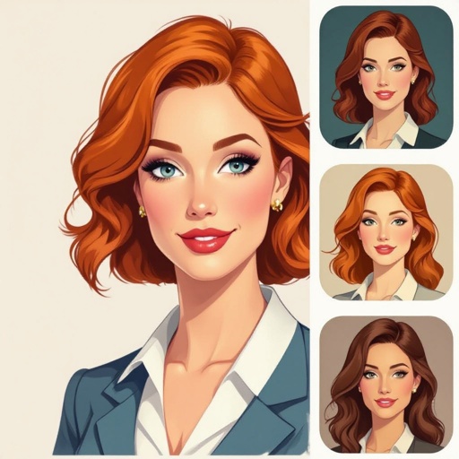 Ginger woman