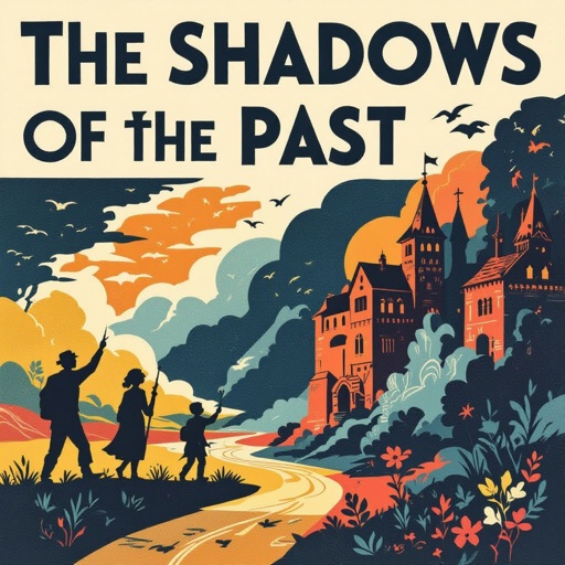 Book front cover title of the shadows of the past