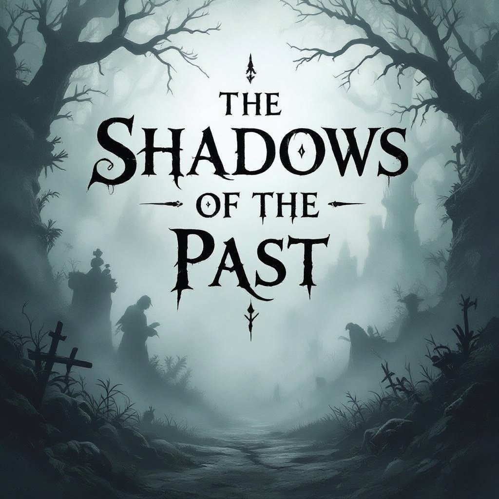 Book front cover title of the shadows of the past