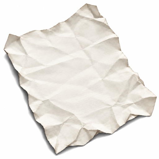 a piece of paper that has been folded
