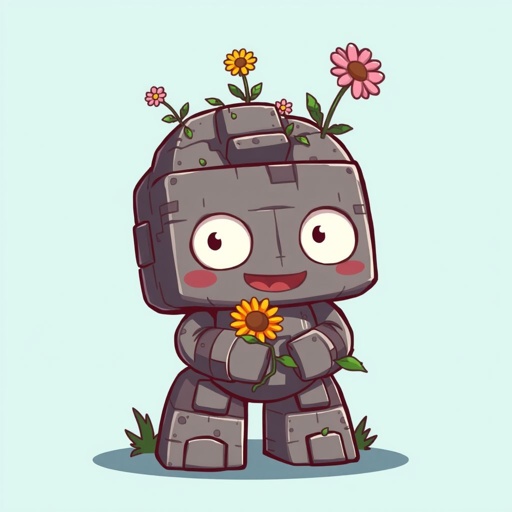 Iron golem from Minecraft