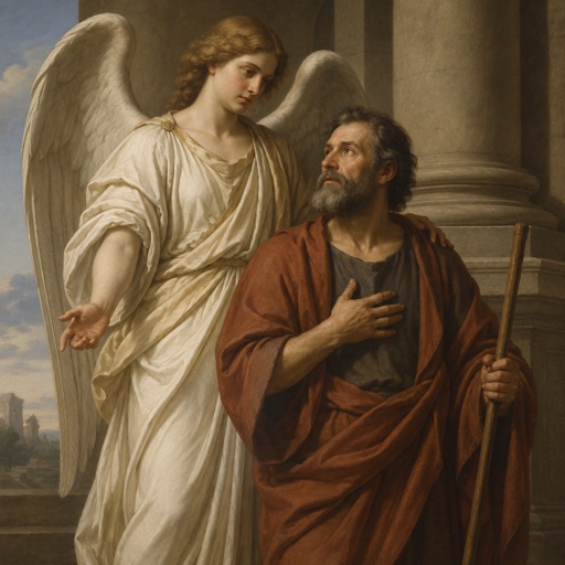 Angel And Dad Are My Friends 