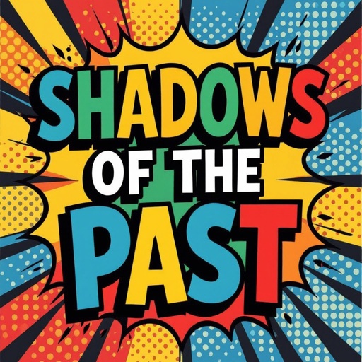 Book front cover title of the shadows of the past