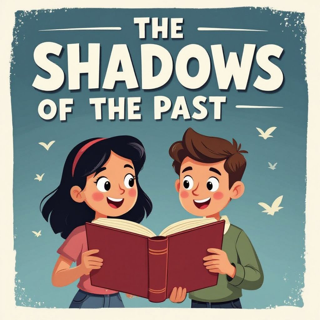 Book front cover title of the shadows of the past