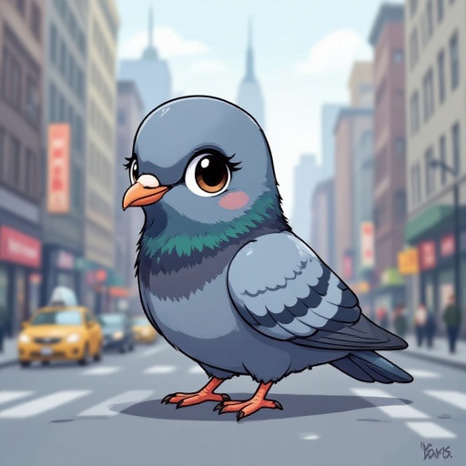 New York pigeon 
