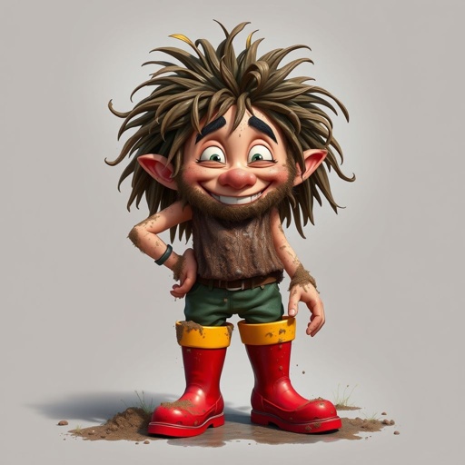 Create a adult funny character name mud dud