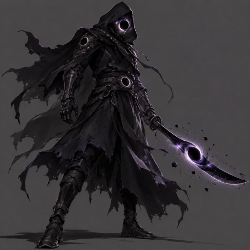 black hole assassin, black hole katana
