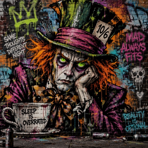 Mad hatter with Insomnia
