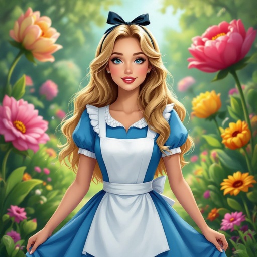 Alice in wonderland adult