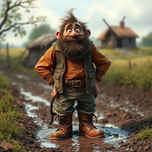 Create a adult funny character name mud dud