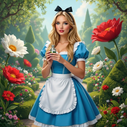 Alice in wonderland adult