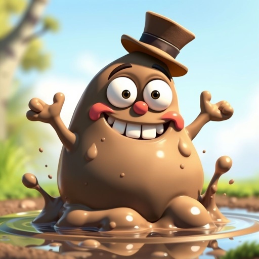 Create a funny character name mud dud 