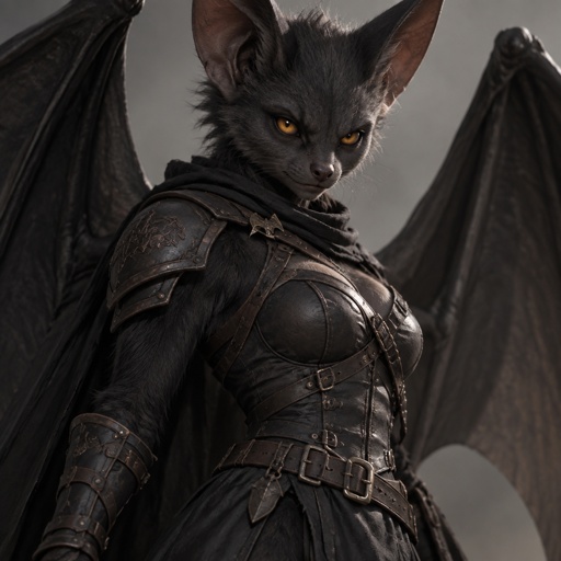 Her name is, Dark Mist, a bat transformed into a warrior by Mother Nature, Queen Butterfly Nebula, to help fight extinction of endangered species. She can manipulate the darkness. 