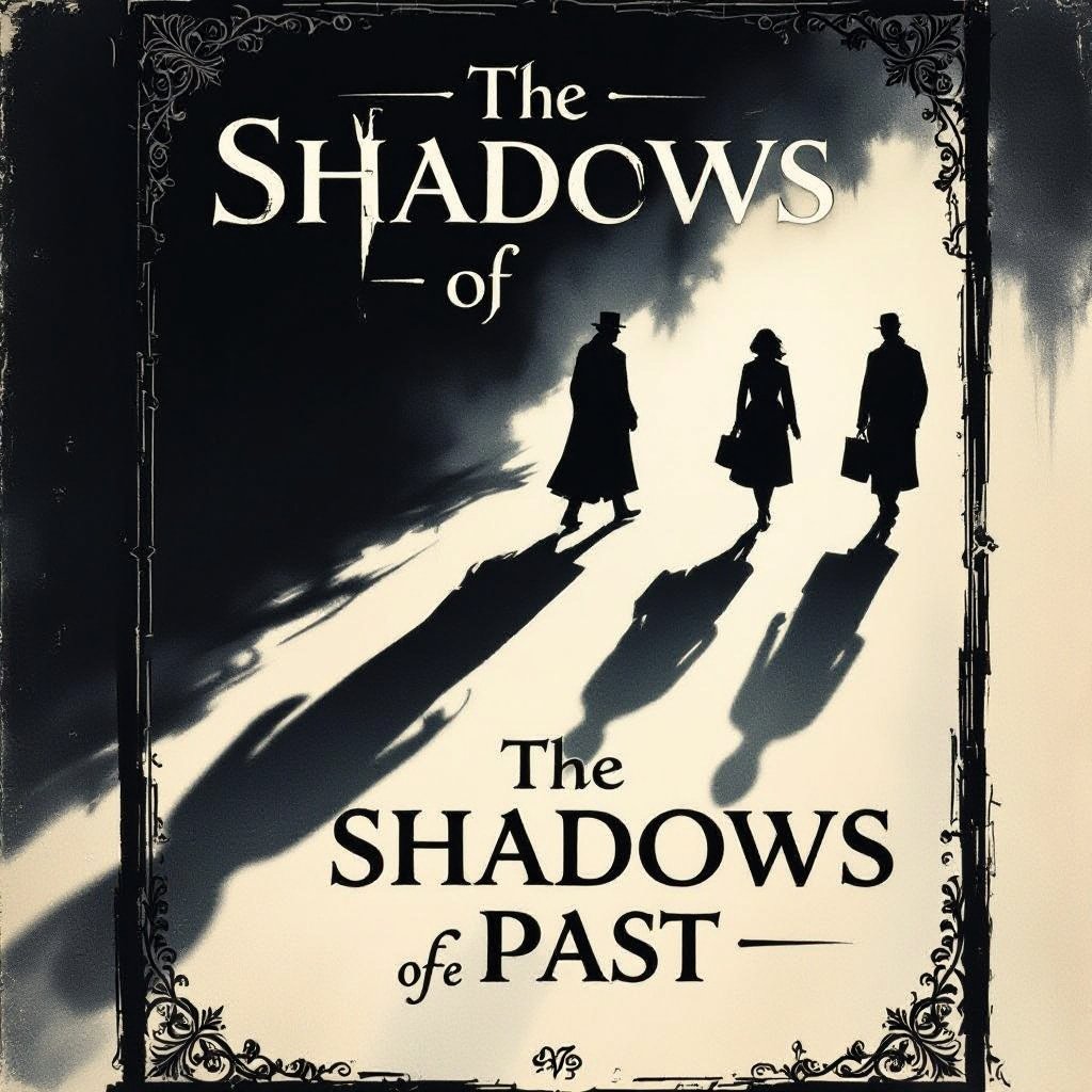 Book front cover title of the shadows of the past