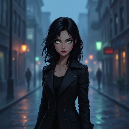 Kaz brekker darkness abilities girl with dark brown and bluish greenish eyes with telekinetic abilities mysterious and unknown past