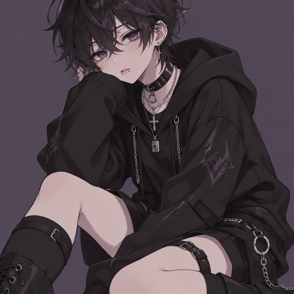 Gothic femboy