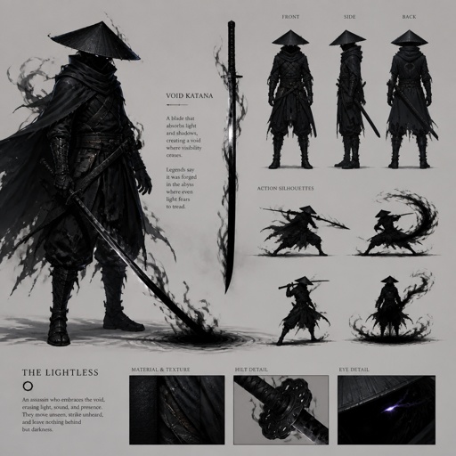assassin based on black hole katana