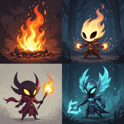 A combination of thermite from r6, garmond and zaza from hollow knight silksong, skled from lol