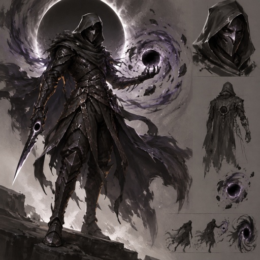 assasin with black hole abilities