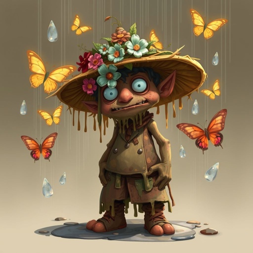 Create a adult funny character name mud dud 