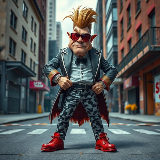 Create a funny arrogant character