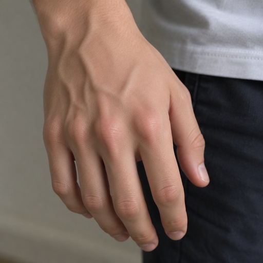 Metacarpal Knuckles Hand Teen Boy 