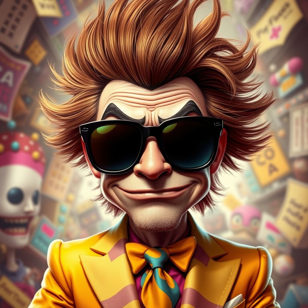 Create a funny arrogant character  