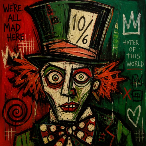10/6 like on the Mad hatters hat