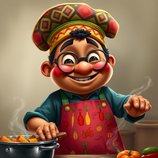 Create a funny looking chief name adobo 