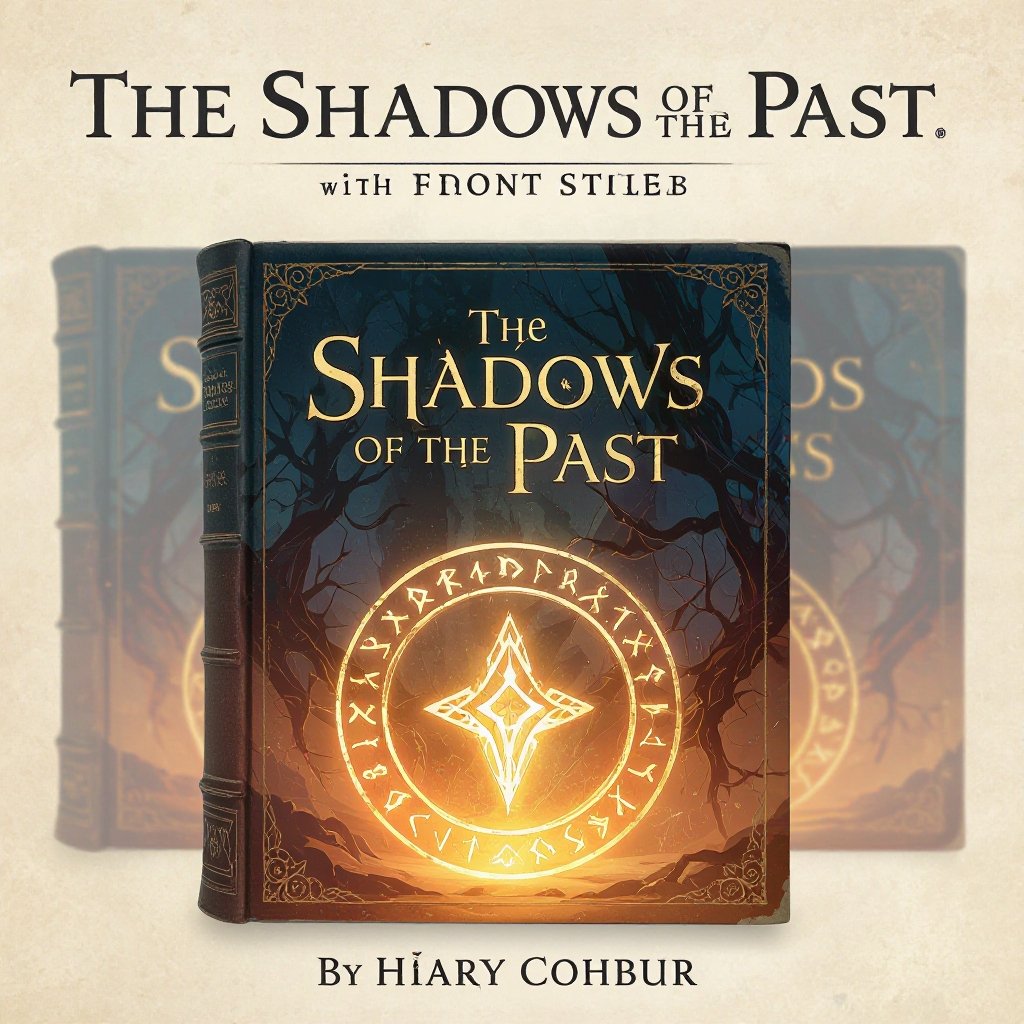 Book front cover title of the shadows of the past
