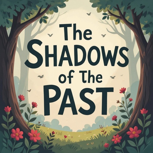 Book front cover title of the shadows of the past