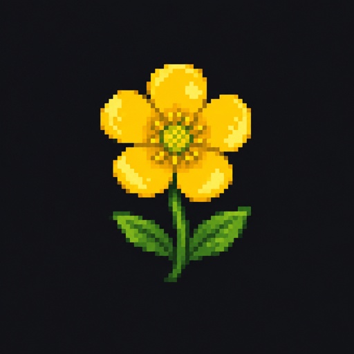 Buttercup for a fantasy game set in modern times, top-down style