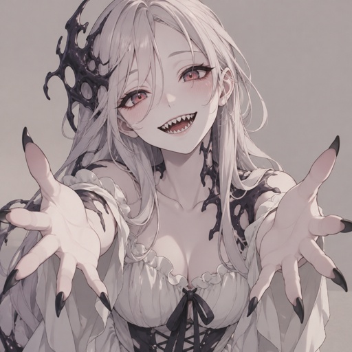 Changling woman,monster, trying to look friendly 