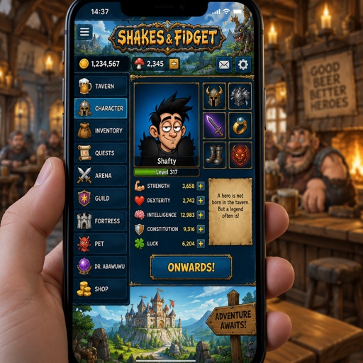 Shakes And Fidgets App
