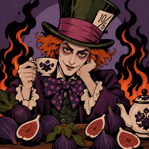 Mad Hatters Dark fire and fig 