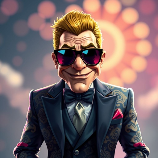 Create a funny arrogant character  