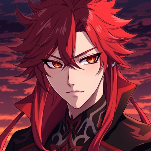 Diluc from Genshin Impact