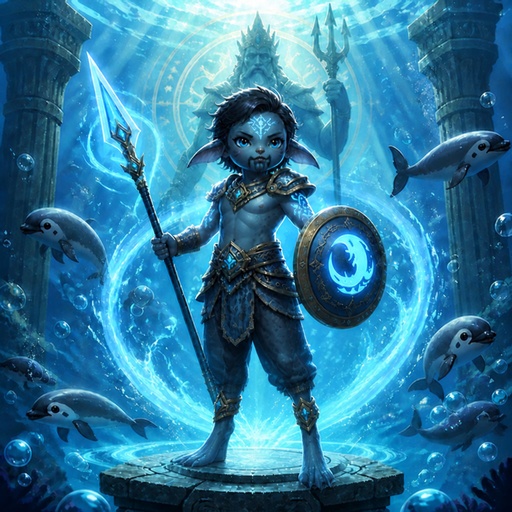 a painting of a woman holding a sword and shield