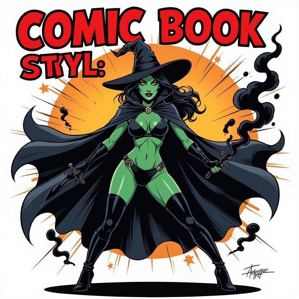 sexy shadow demon witch gypsy slate grey skin large black billowing cloak that emits darkness and shadow smoke. Two piece. Witches Hat.  Wields Black Evil Shadow Smoke Daggers